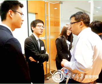 我院本科生参访美银美林